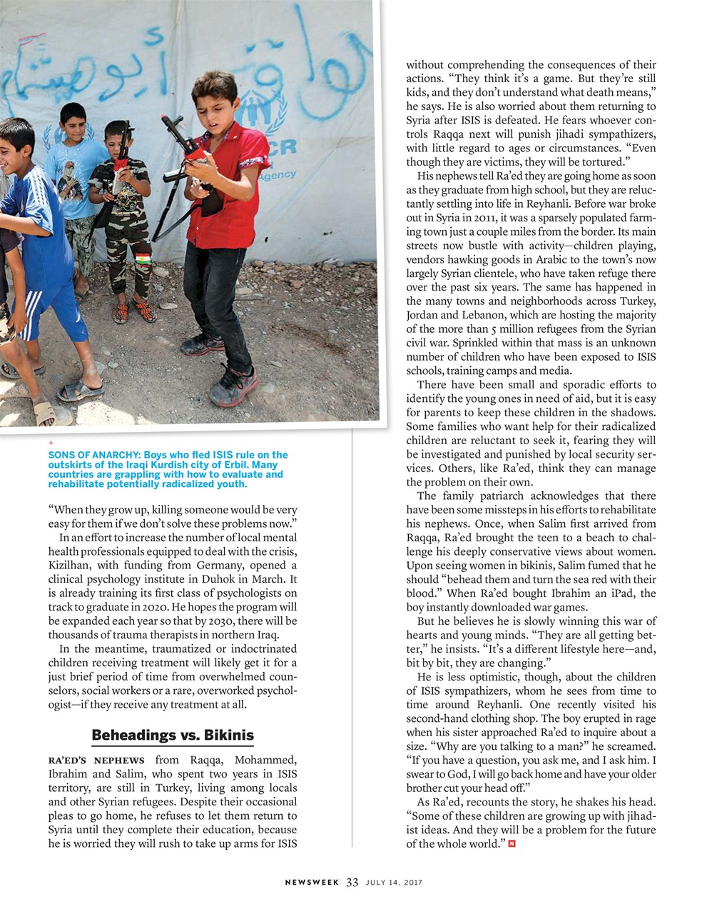 Newsweek International Preview Pages