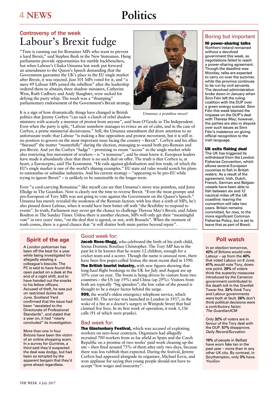 The Week Preview Pages