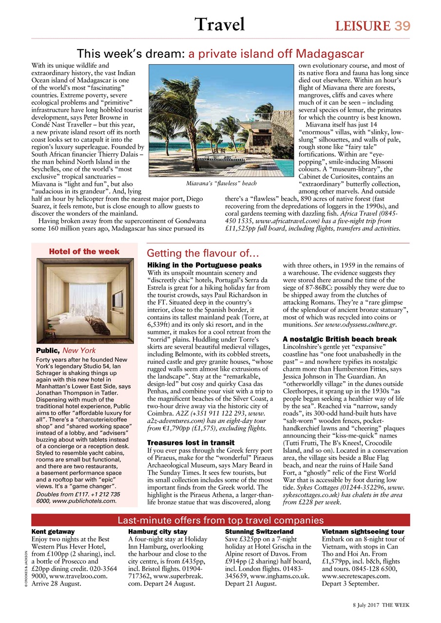 The Week Preview Pages