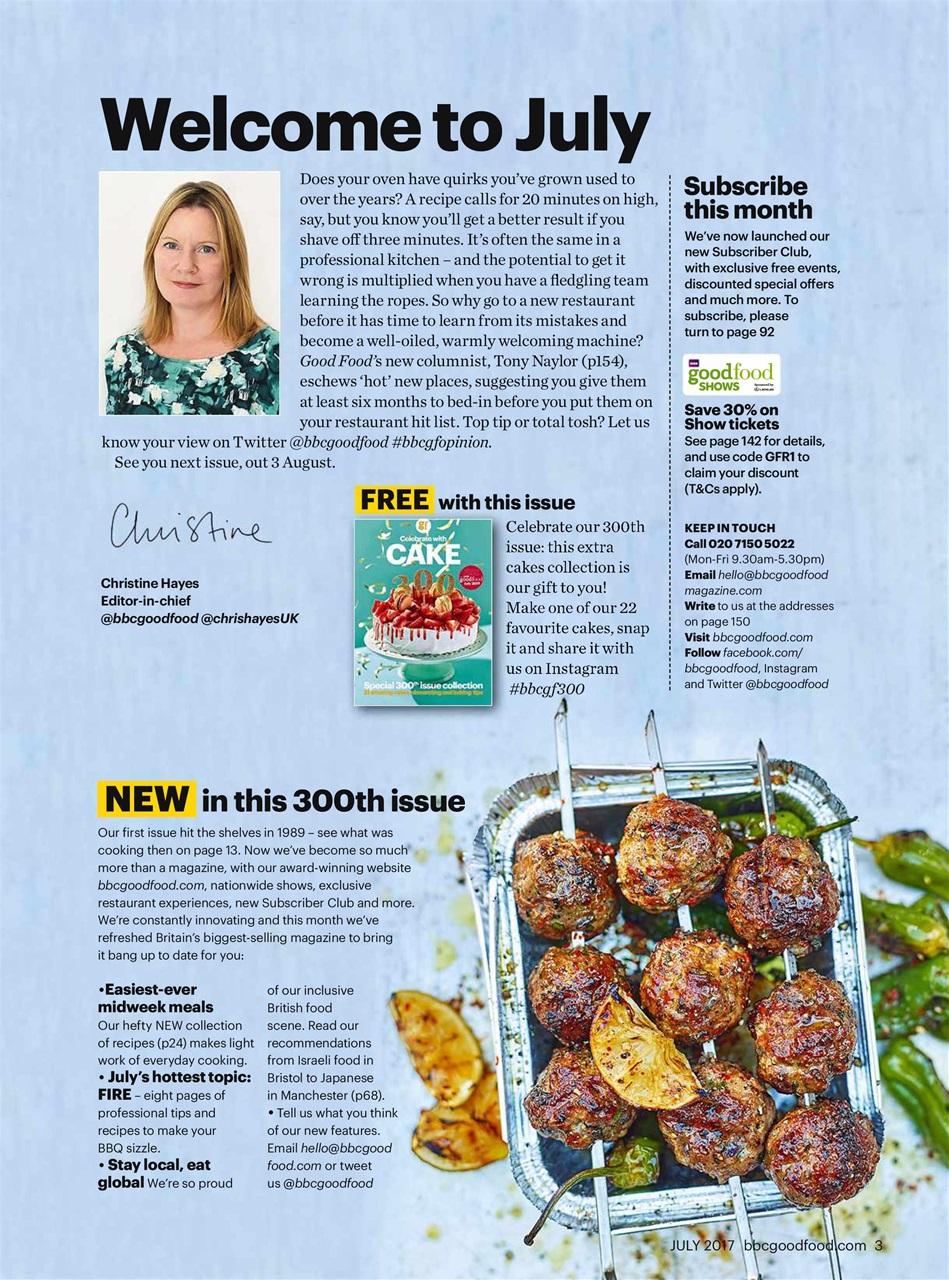 Good Food Magazine Preview Pages