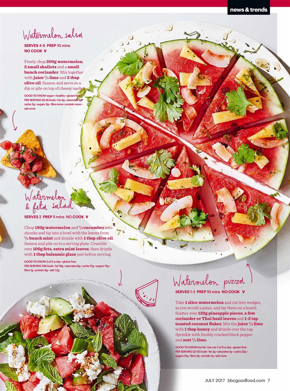 Good Food Magazine Preview Pages