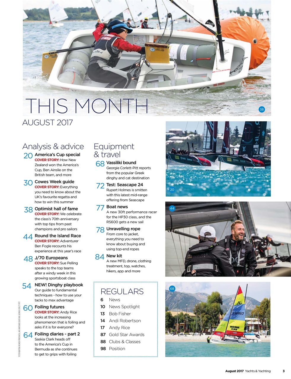 Yachts & Yachting Preview Pages