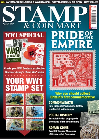 Stamp Collector issue August 2017
