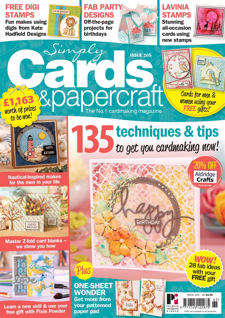 Simply Cards & Papercraft Preview Pages