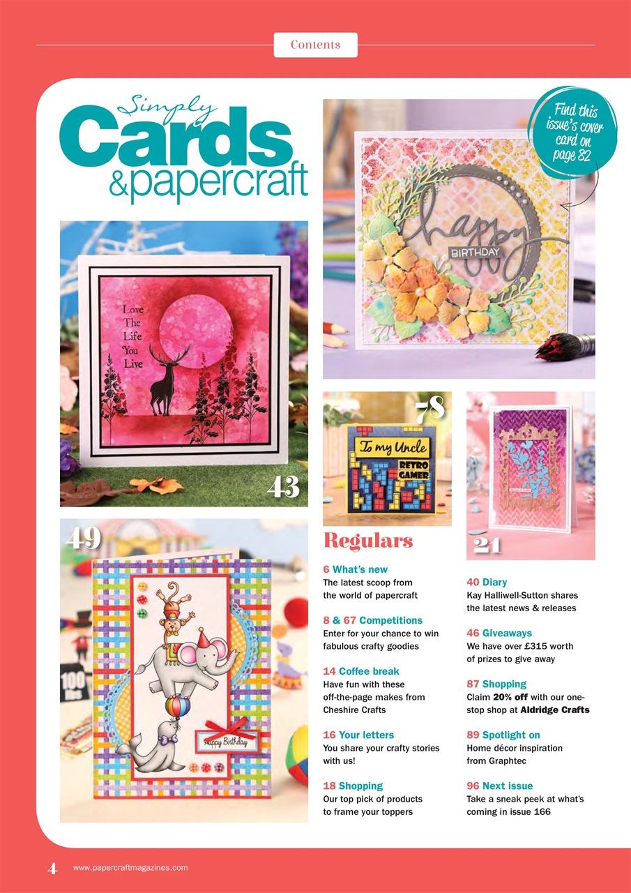 Simply Cards & Papercraft Preview Pages