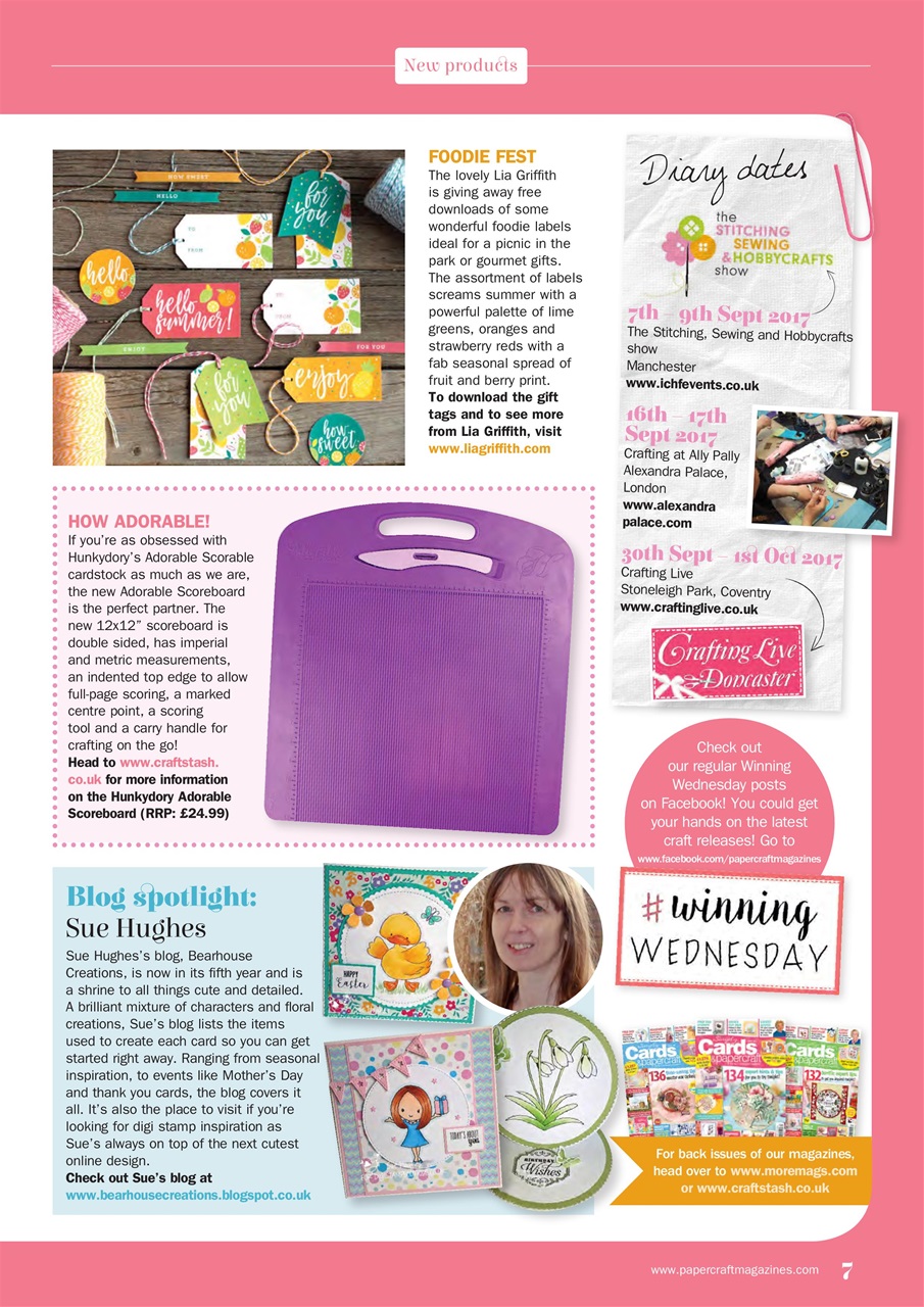 Simply Cards & Papercraft Preview Pages