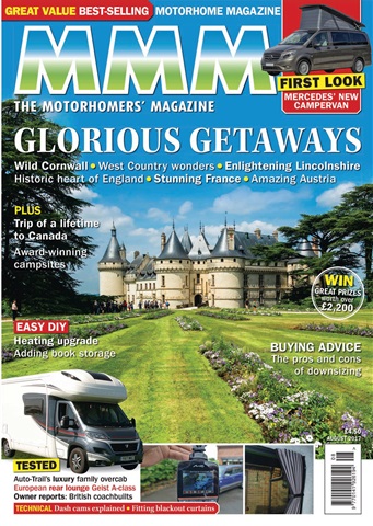 MMM magazine issue Glorious Getaways August 2017