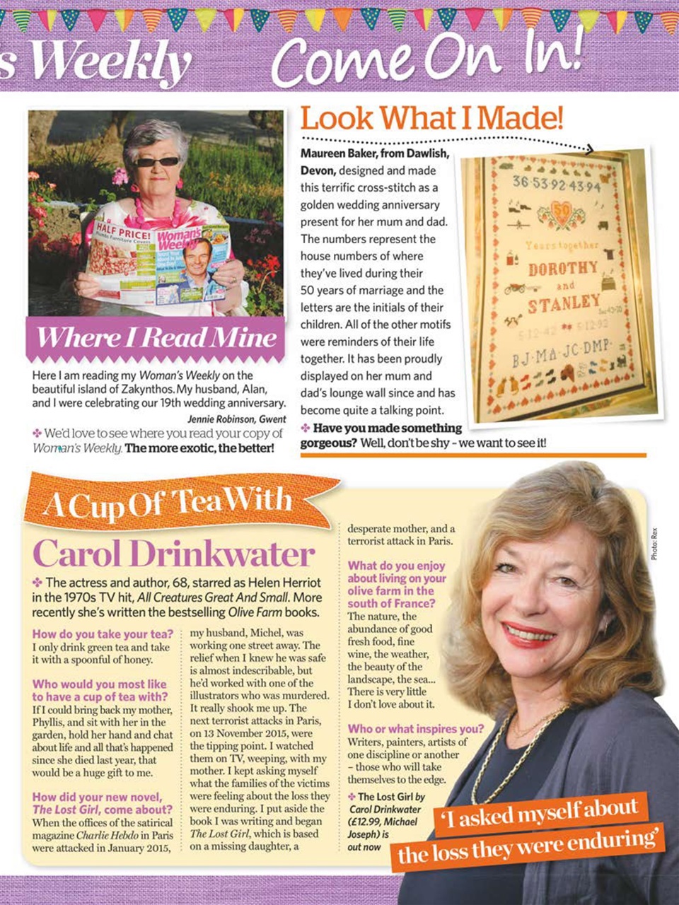 Woman's Weekly Preview Pages