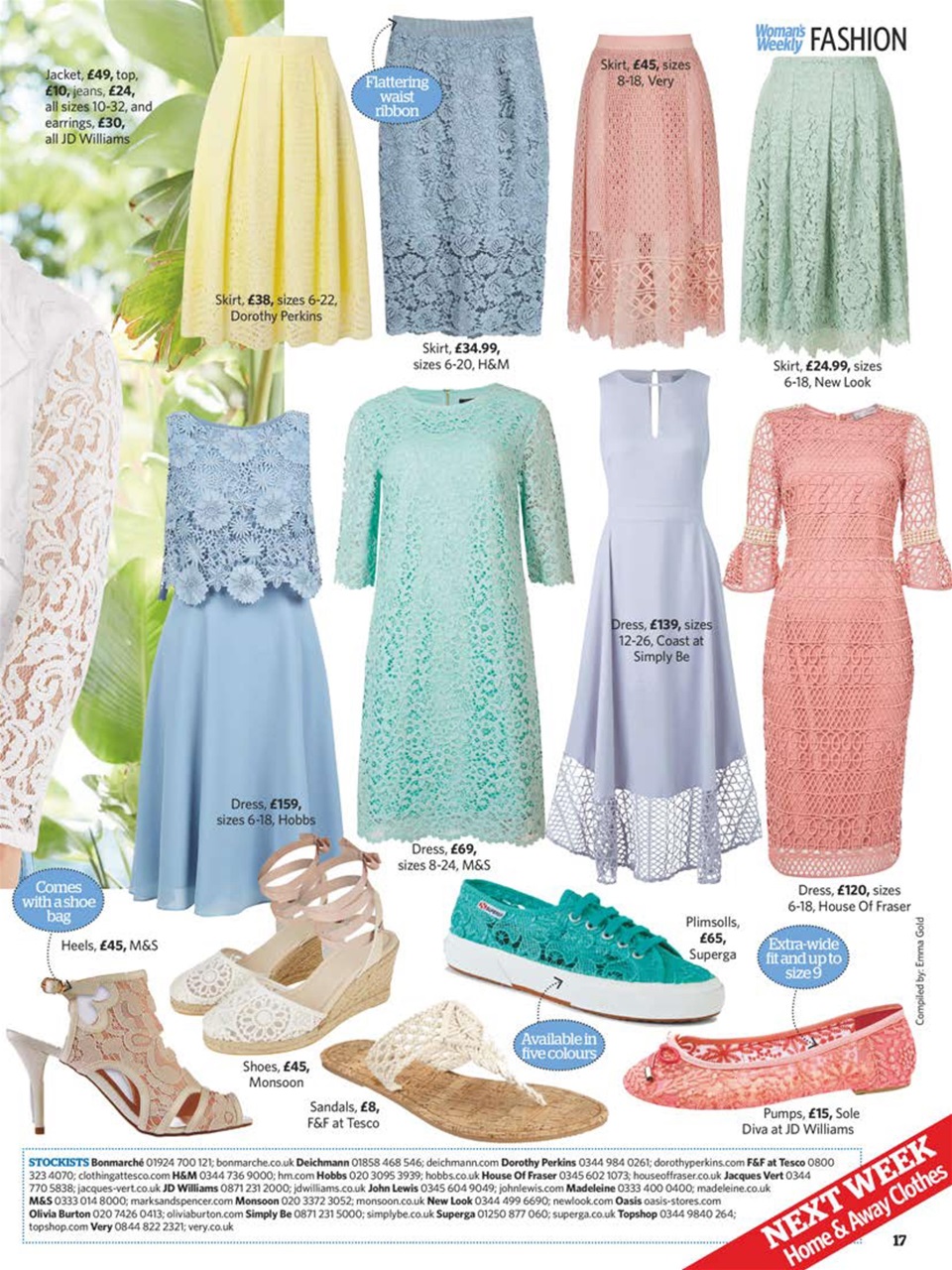 Woman's Weekly Preview Pages