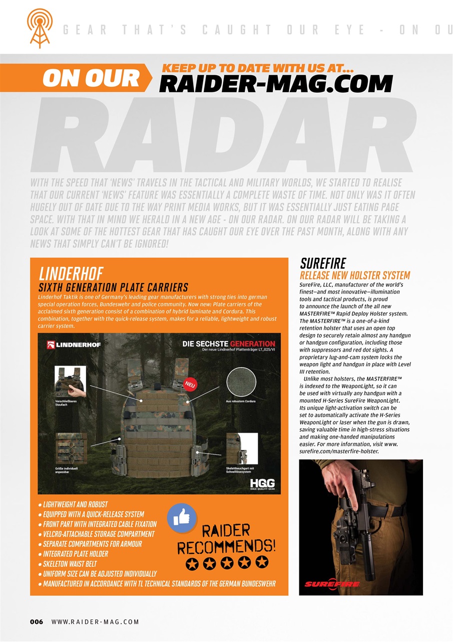 Raider Preview Pages