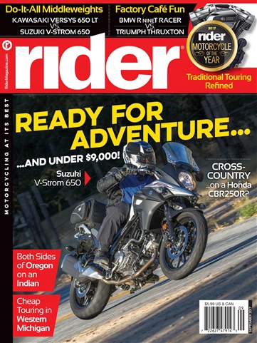 Rider Magazine issue September 2017