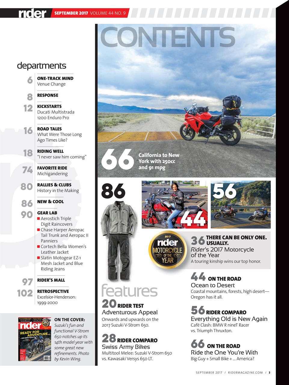 Rider Magazine Preview Pages