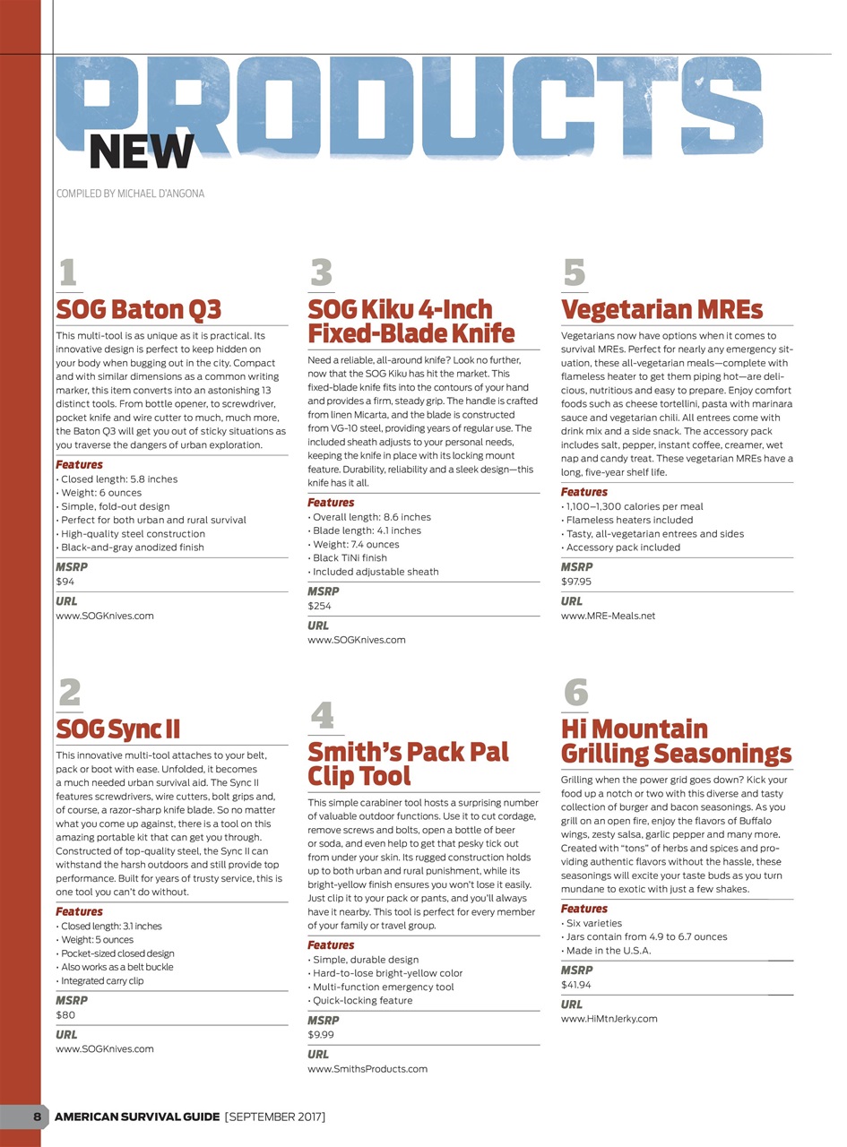 American Outdoor Guide: Boundless Preview Pages
