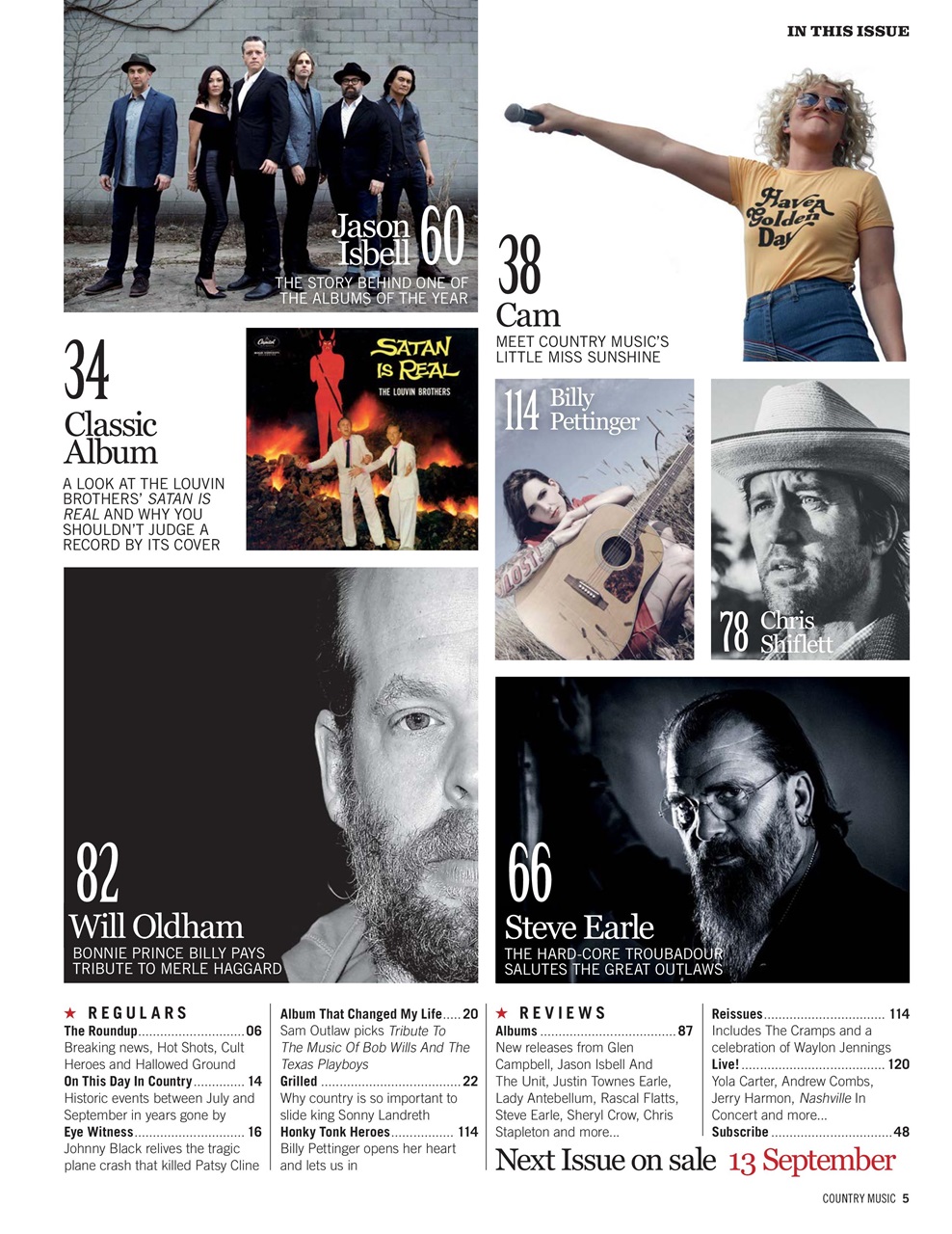 Country Music Preview Pages