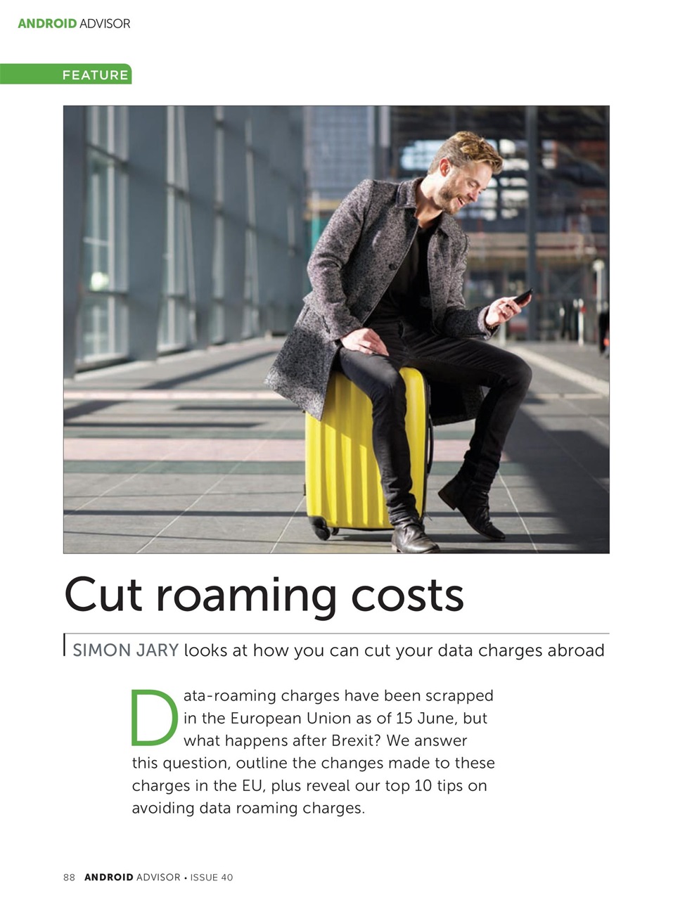 Android Advisor Preview Pages