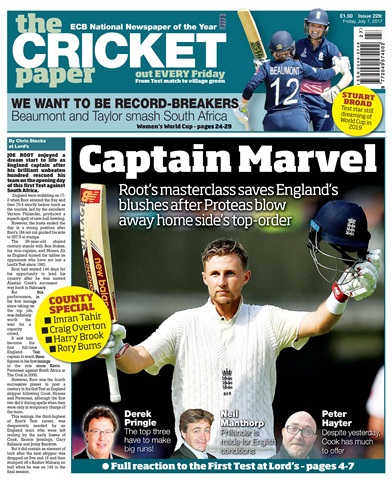 The Cricket Paper issue 7th July 2017