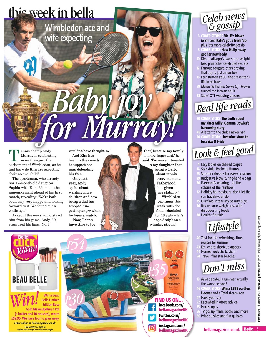 Bella Magazine Preview Pages