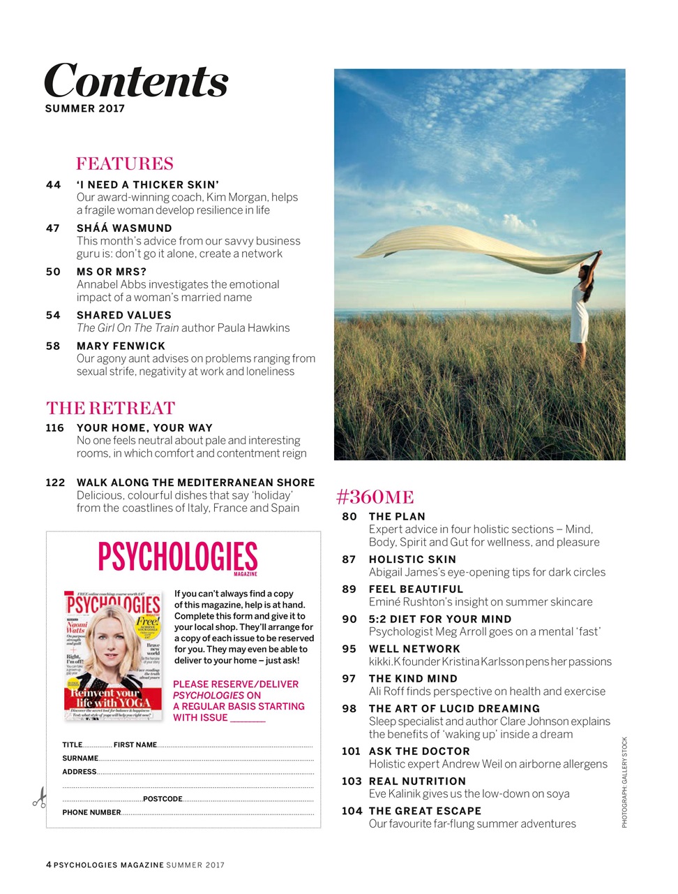 Psychologies Preview Pages