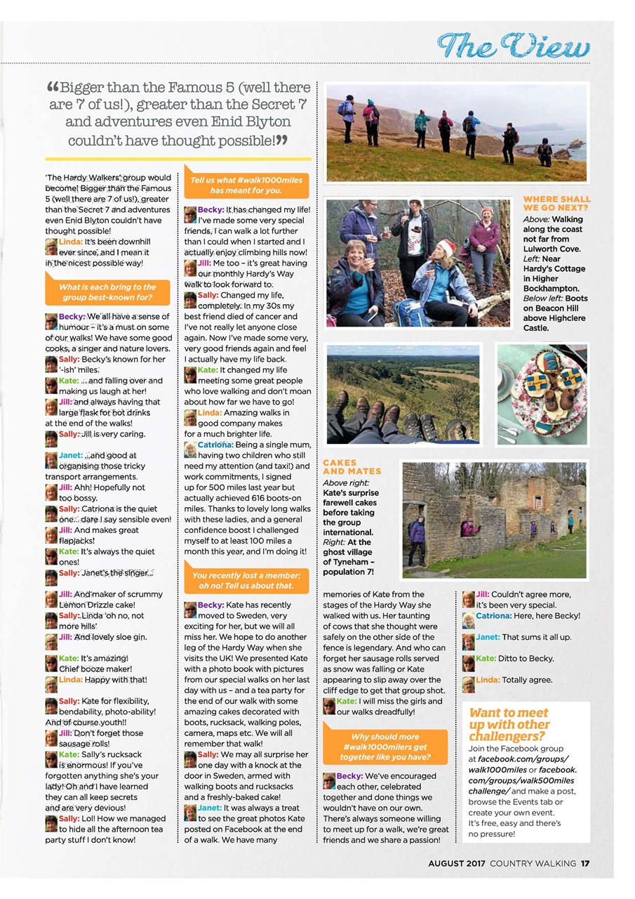 Country Walking Preview Pages