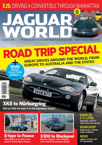 Jaguar World issue No. 187 Road trip special