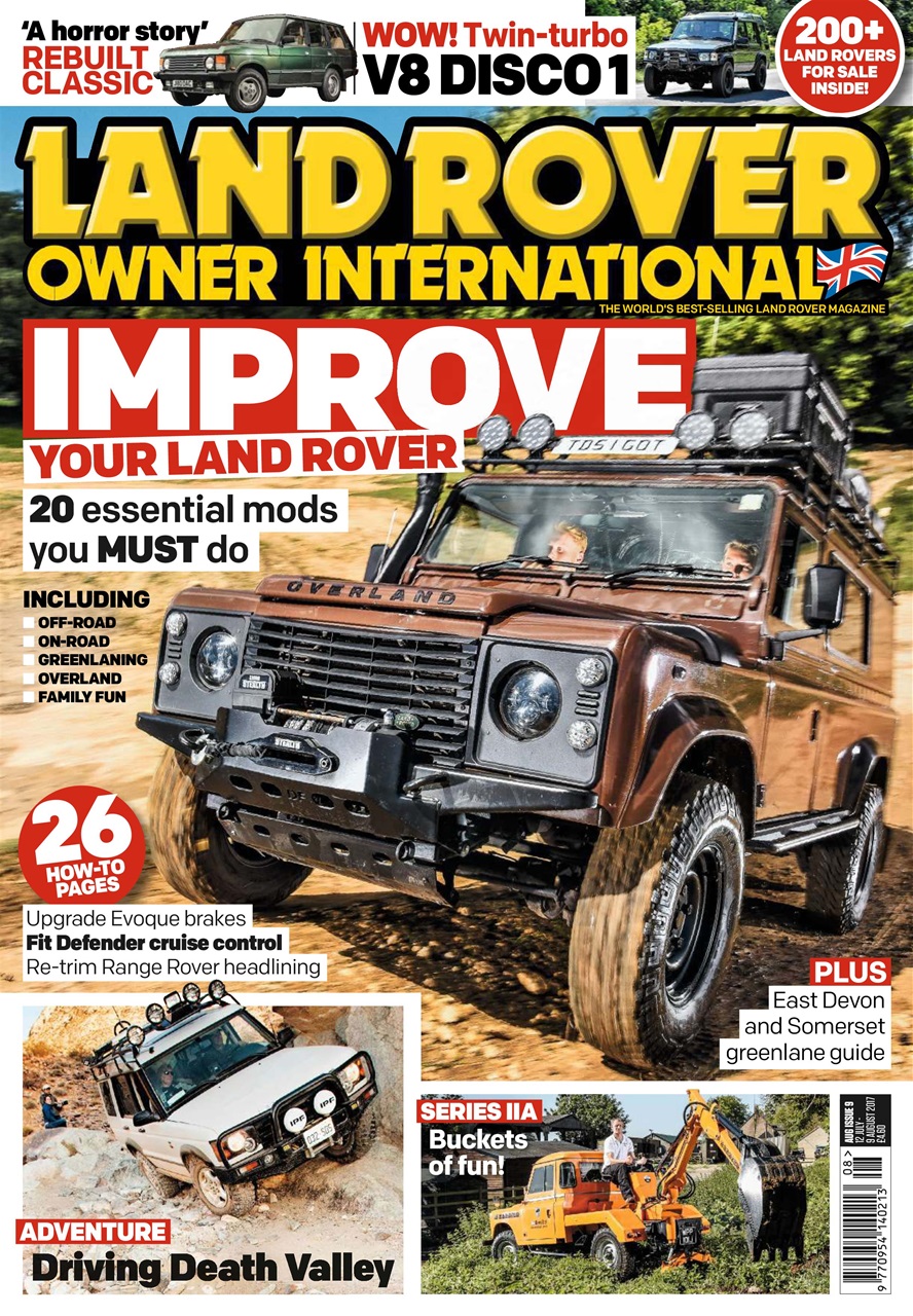Land Rover Owner Preview Pages