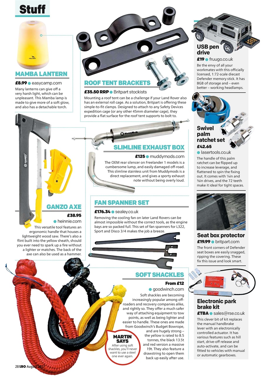 Land Rover Owner Preview Pages