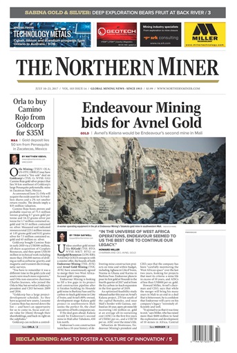 The Northern Miner issue 