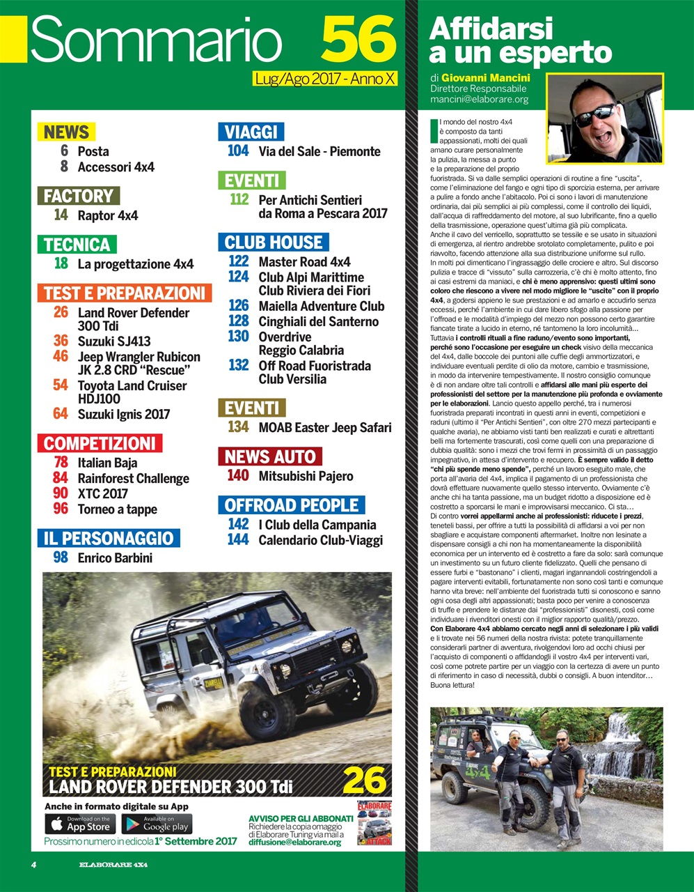 Elaborare 4x4 Preview Pages