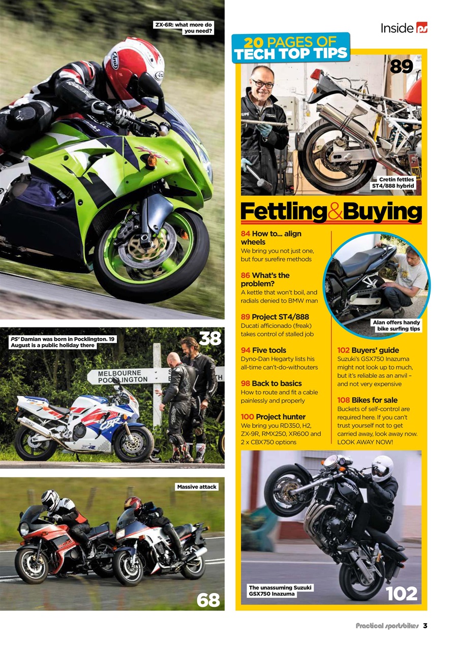 Practical Sportsbikes Preview Pages