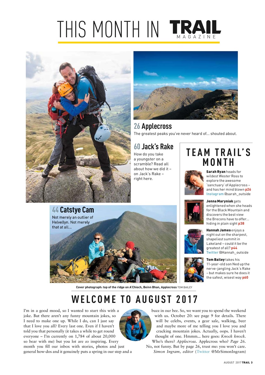 Trail Preview Pages