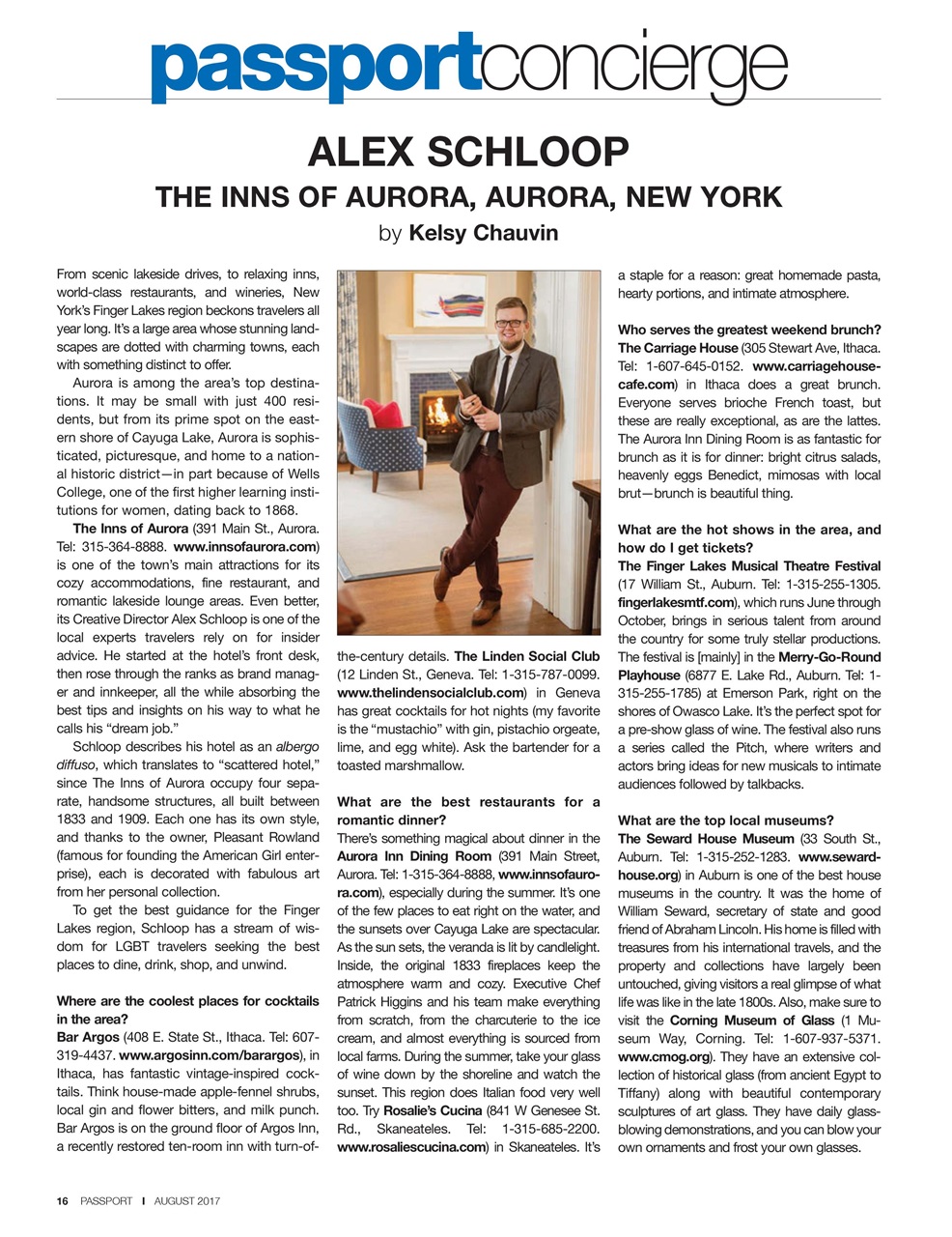 Passport Preview Pages