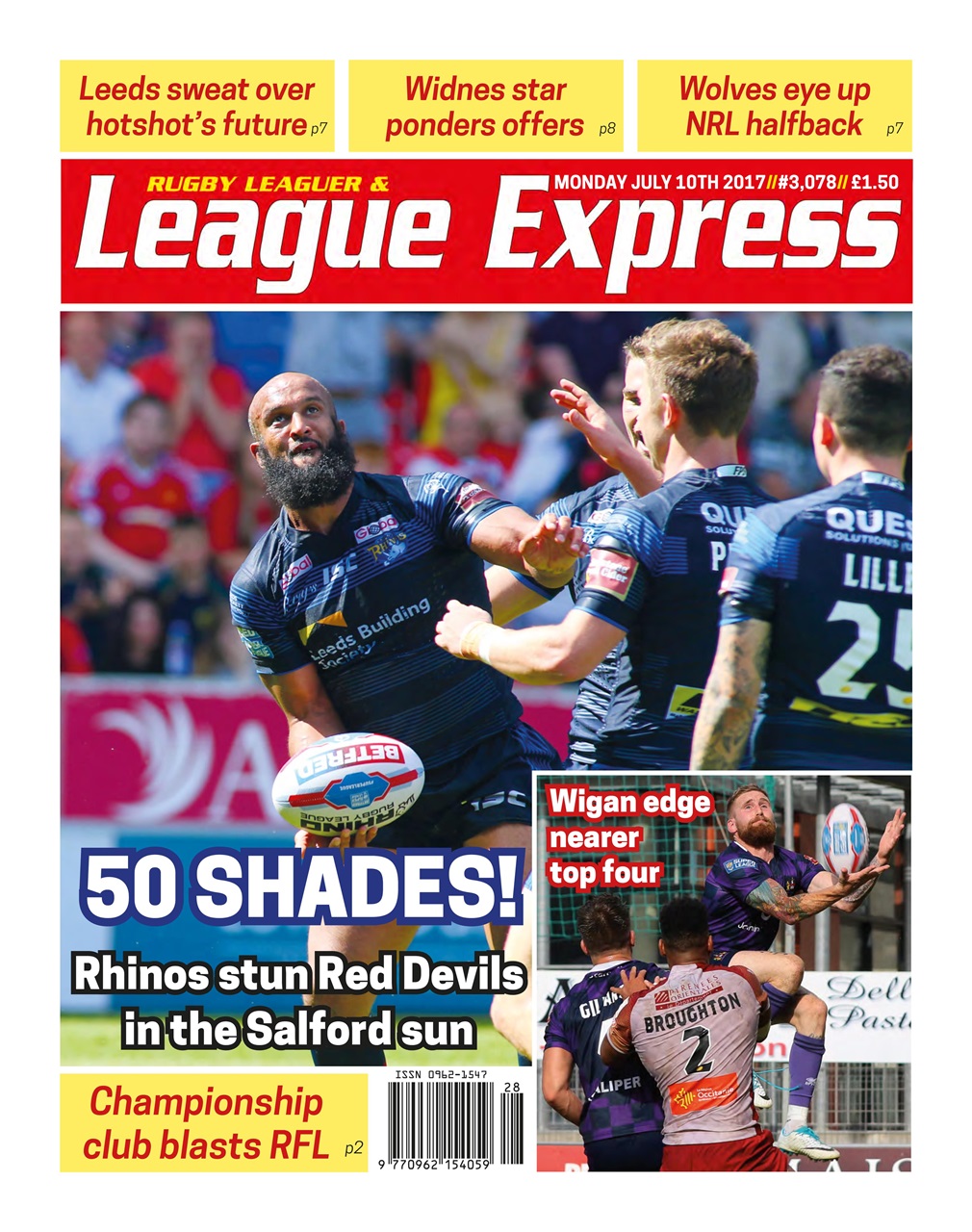 League Express Preview Pages