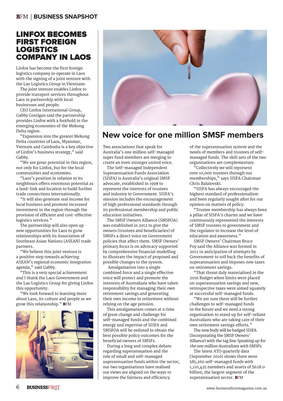 Business First Magazine Preview Pages