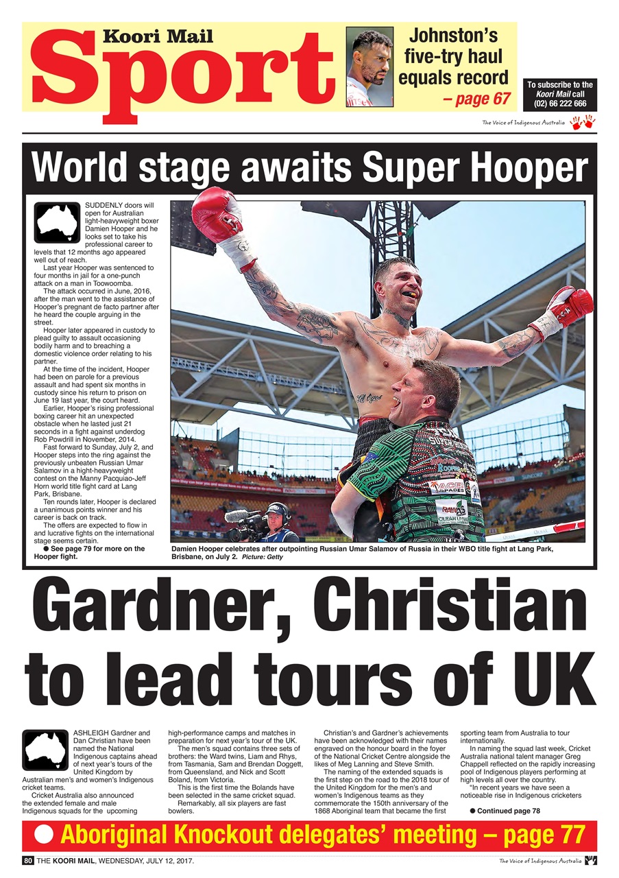 Koori Mail Preview Pages