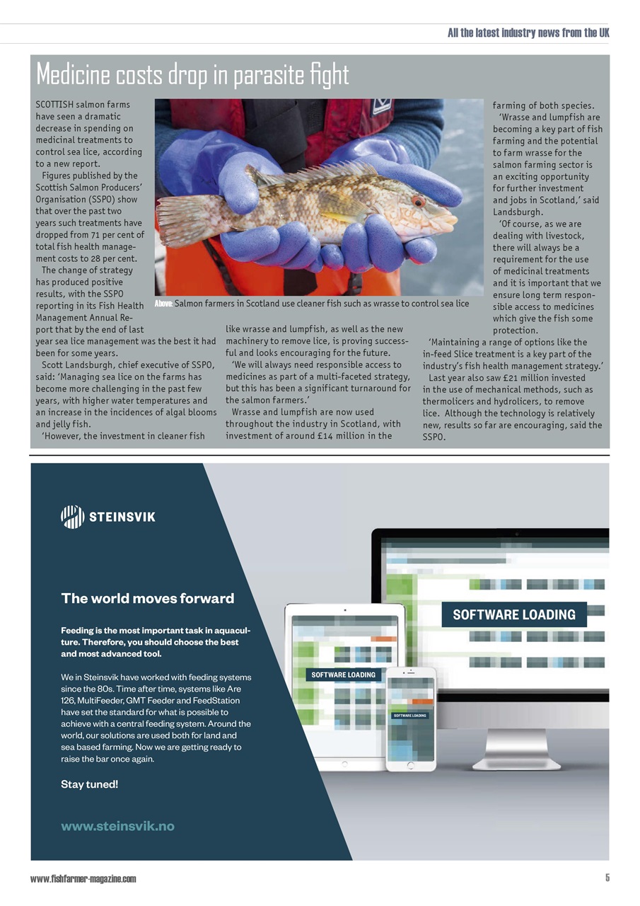 Fish Farmer Magazine Preview Pages