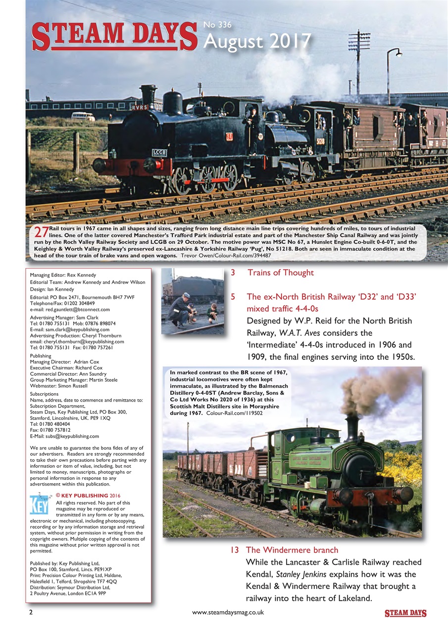 Steam Days Preview Pages