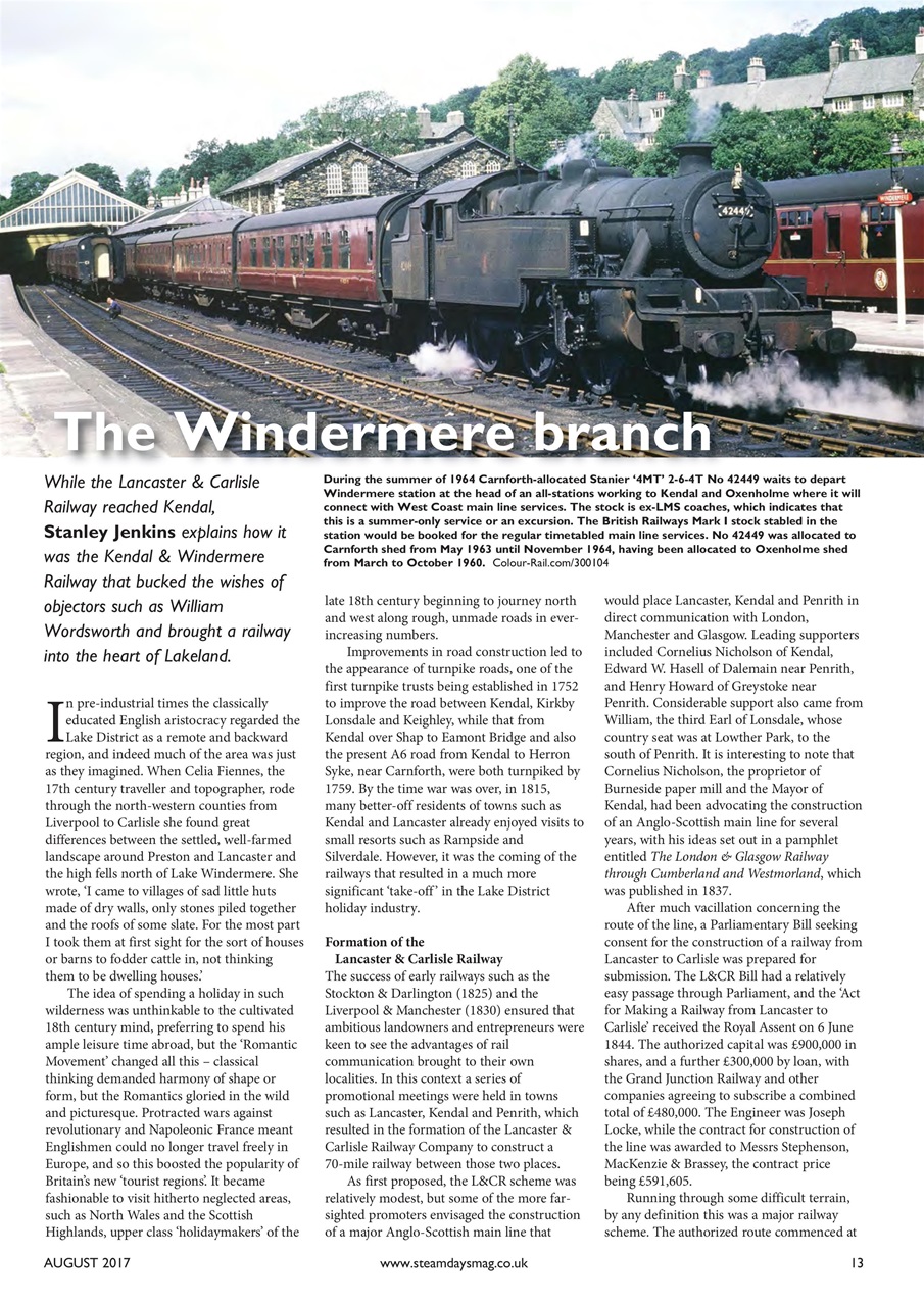 Steam Days Preview Pages