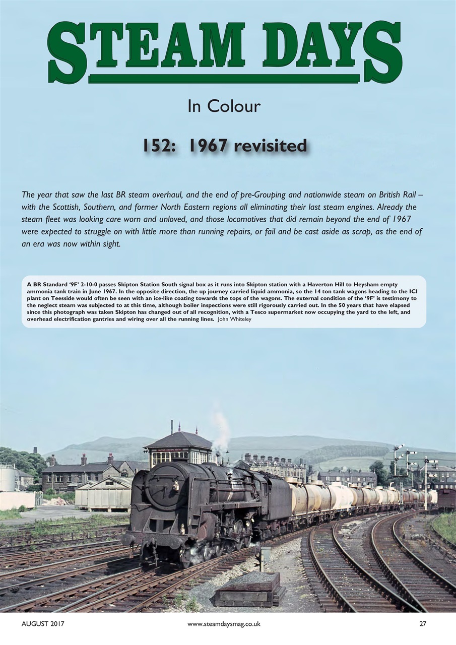 Steam Days Preview Pages