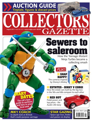 Collectors Gazette issue August 2017