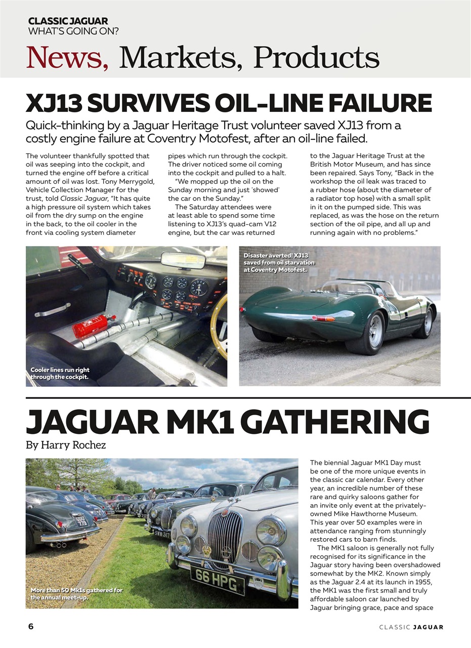 Classic Jaguar Preview Pages