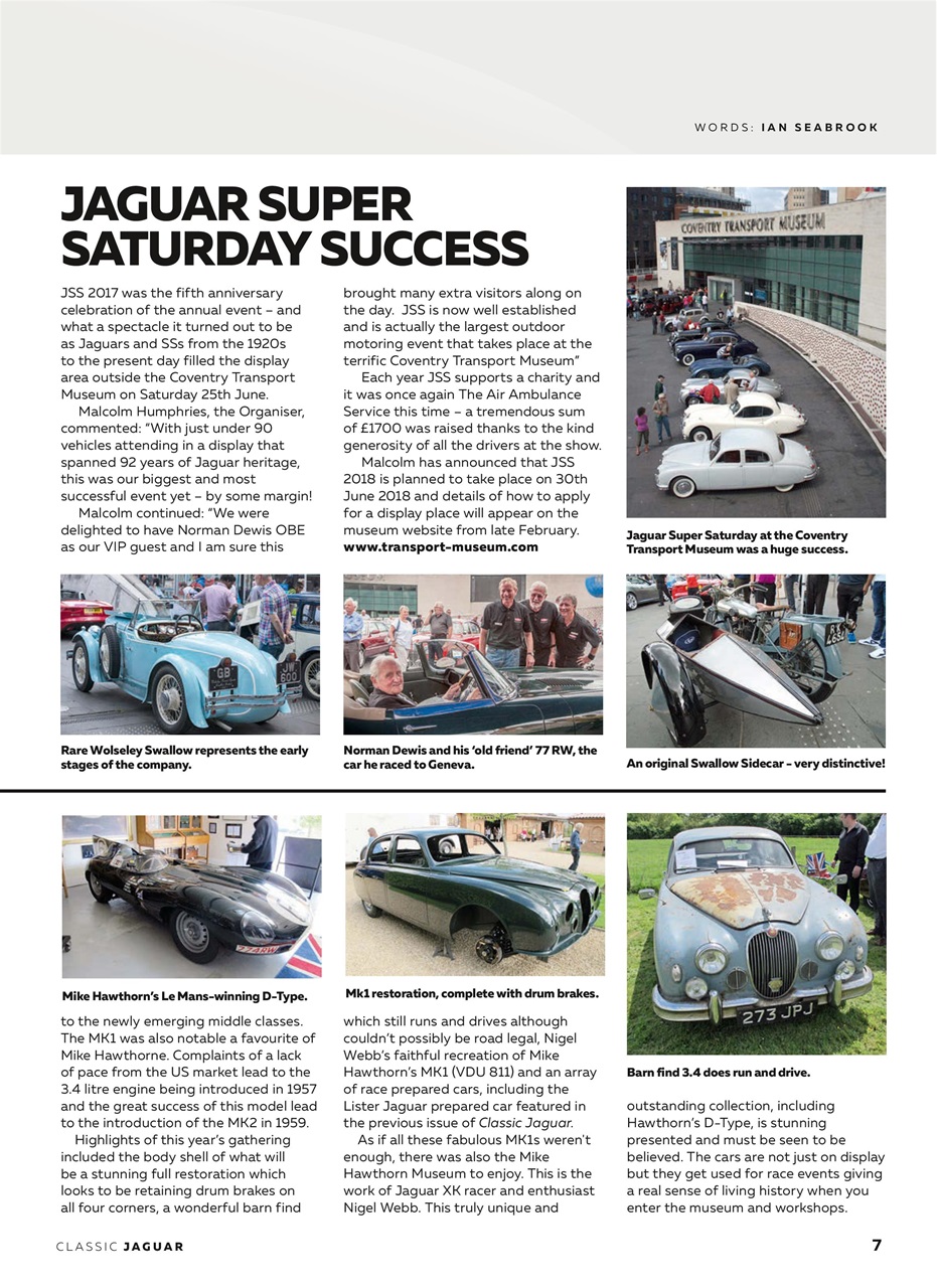 Classic Jaguar Preview Pages