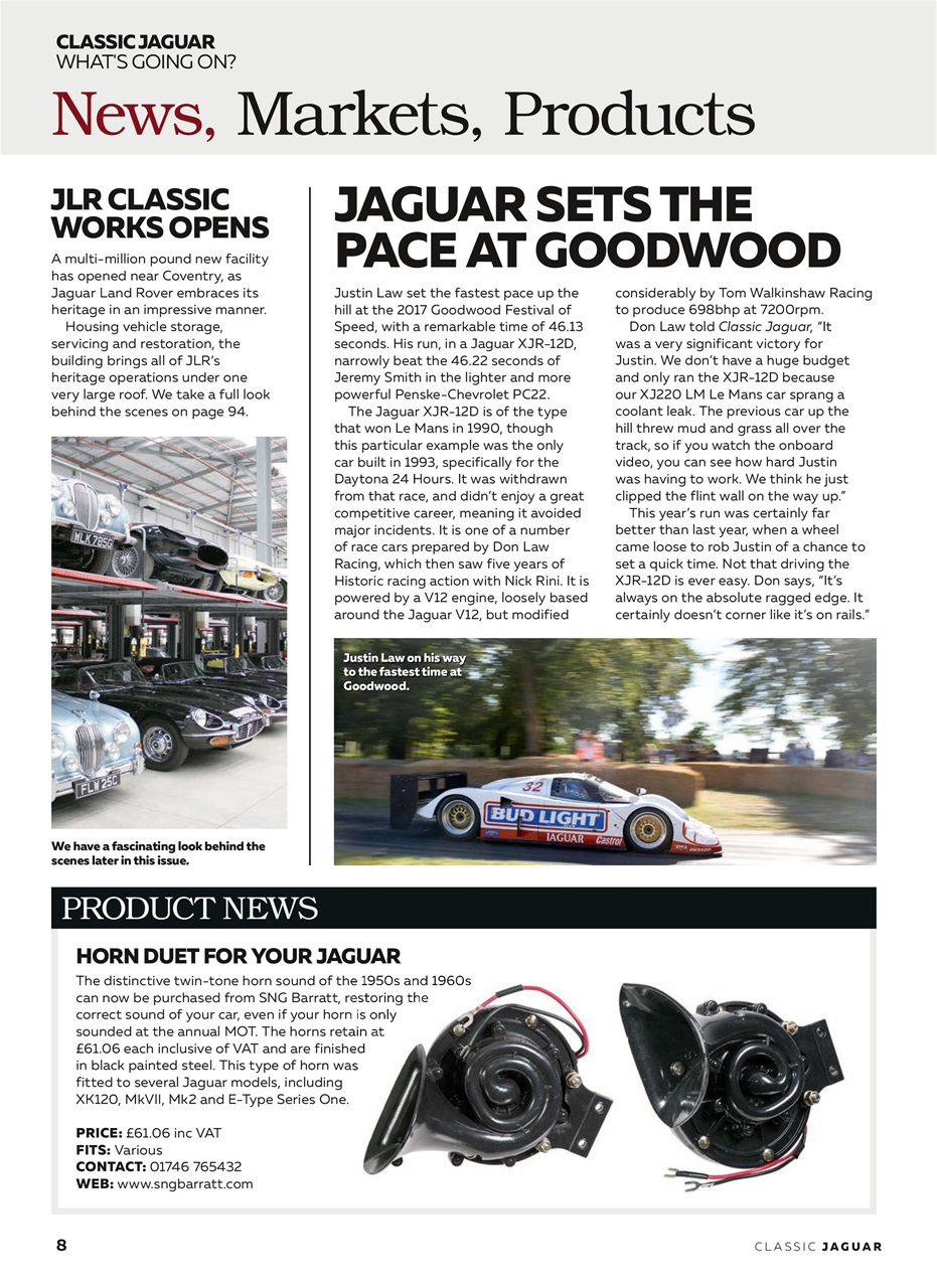 Classic Jaguar Preview Pages