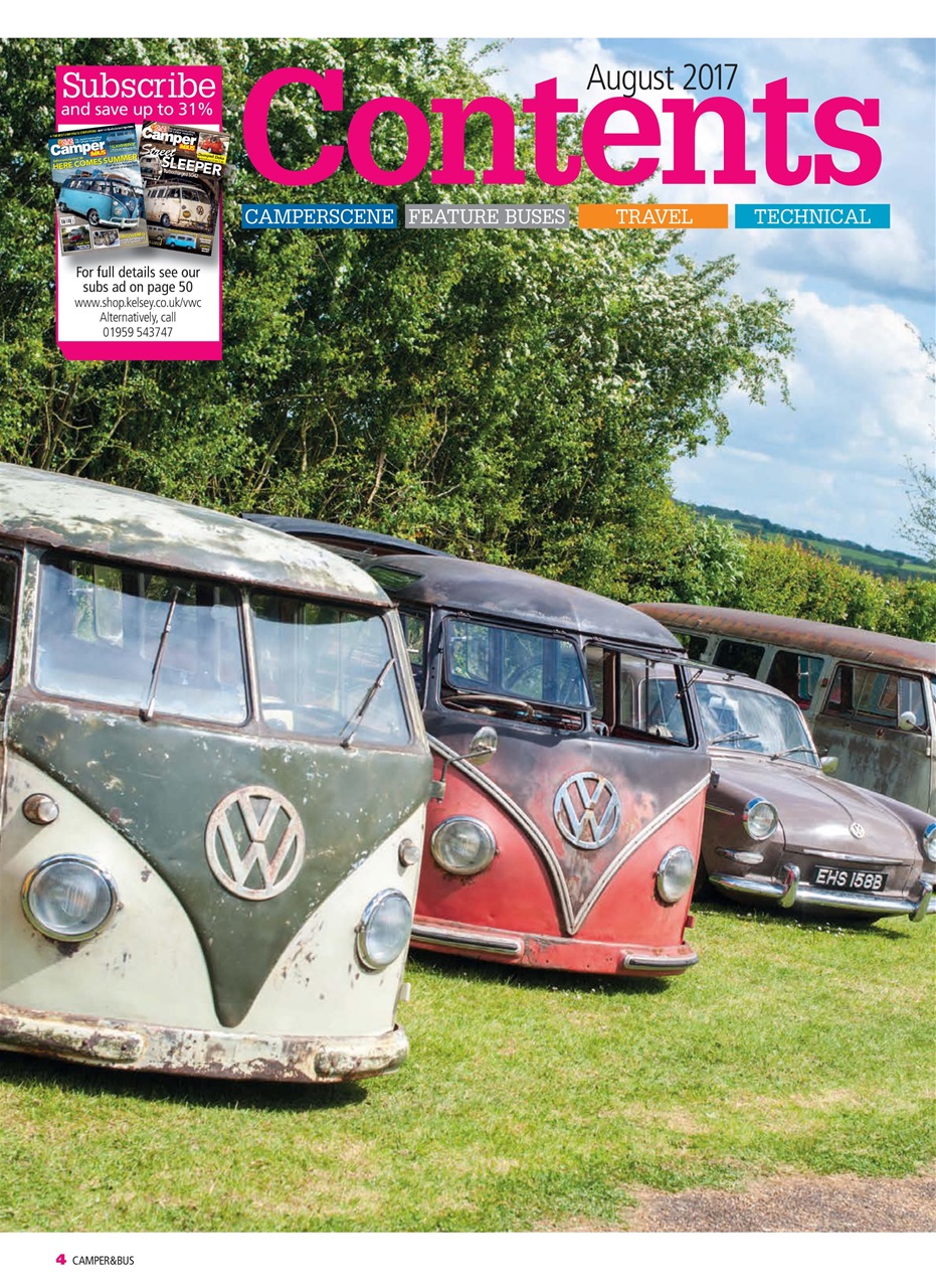 VW Camper Preview Pages