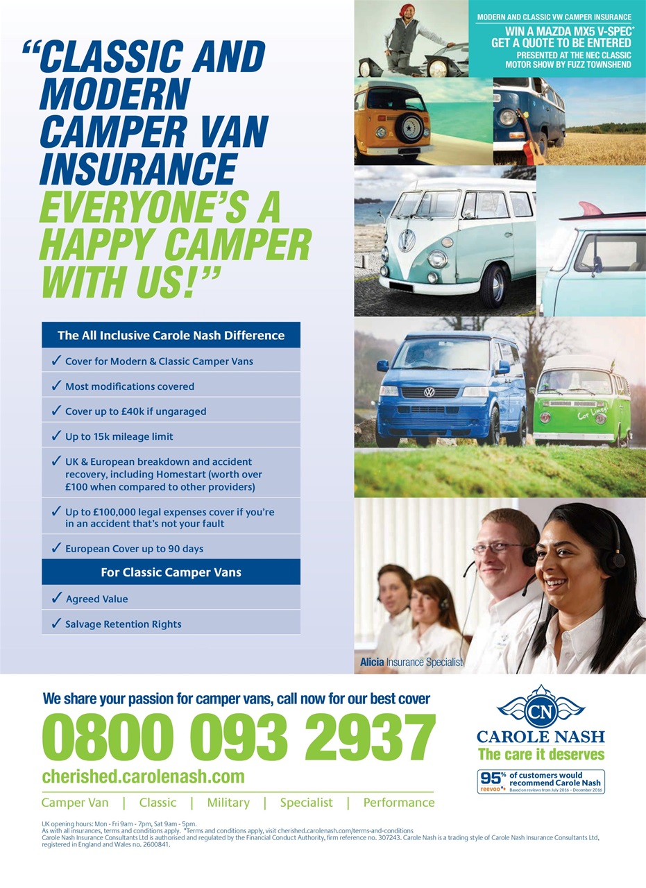 VW Camper Preview Pages