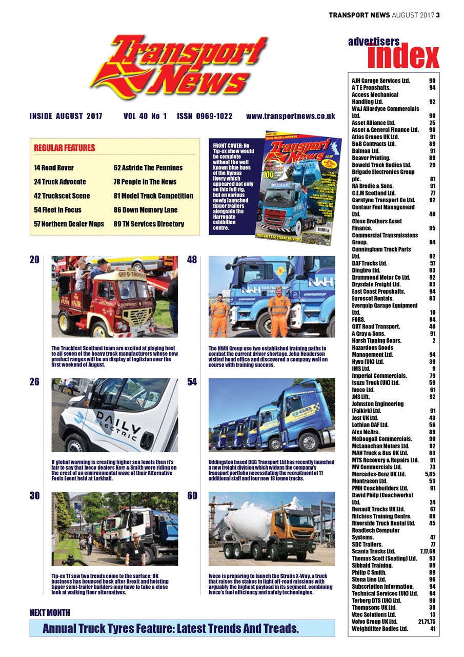 Transport News Preview Pages