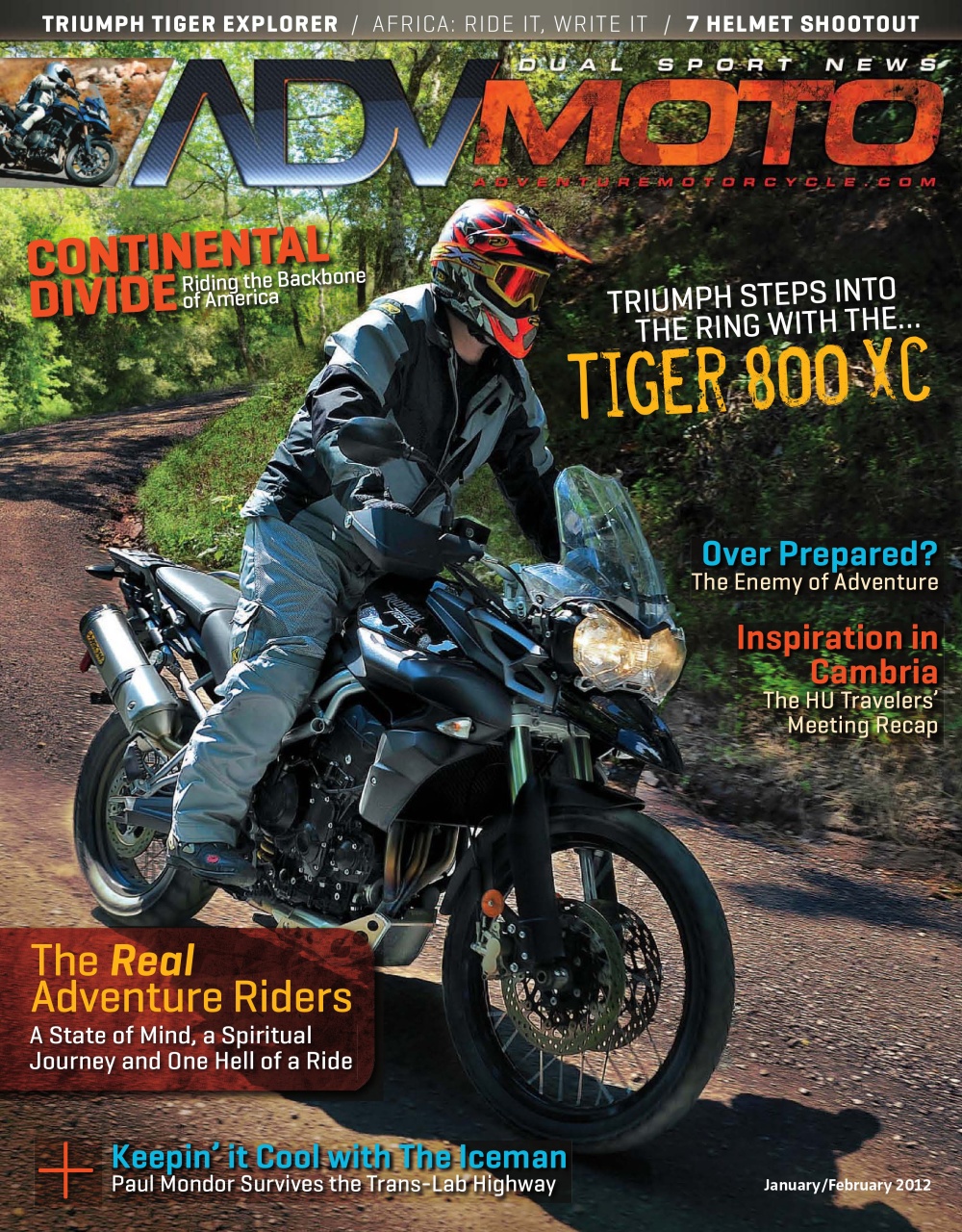 Adventure Motorcycle Preview Pages