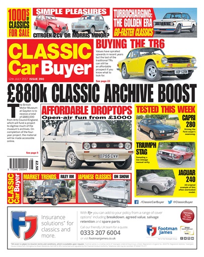 Classic Car Buyer issue 