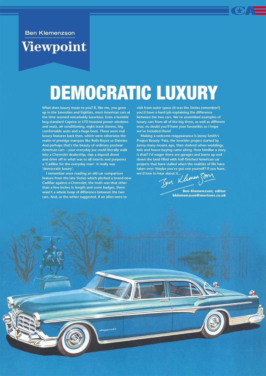 Classic American Magazine Preview Pages