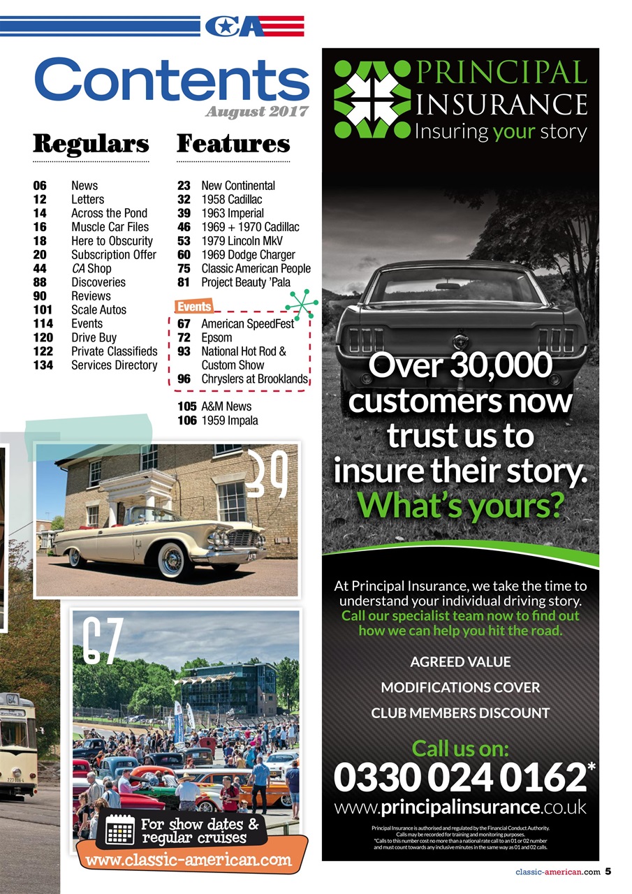 Classic American Magazine Preview Pages