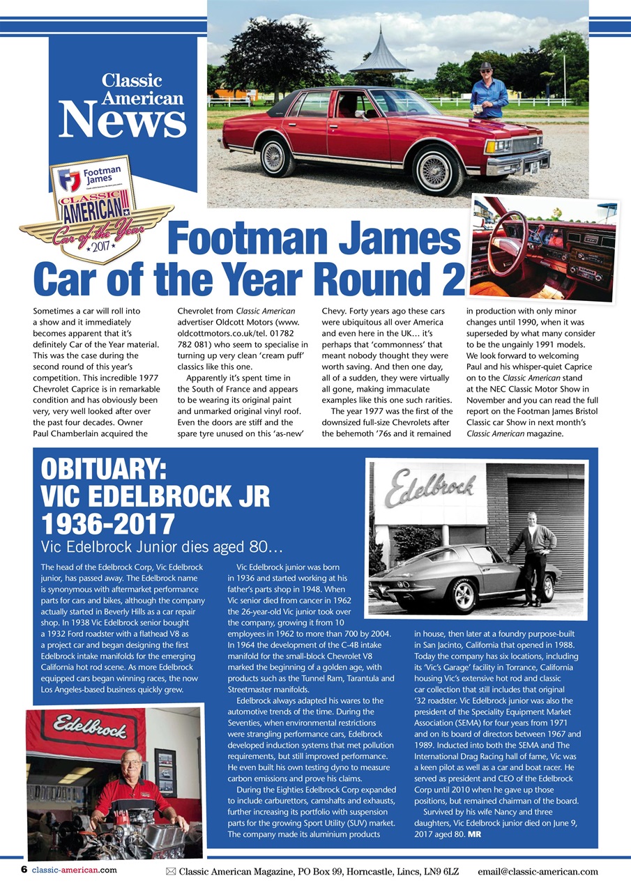 Classic American Magazine Preview Pages